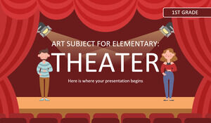 Disciplina Artă pentru Primar - Clasa I: Teatru
