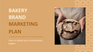 Bakery Brand Marketing Plan