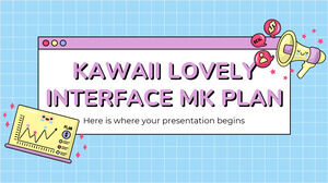 خطة Kawaii Lovely Interface MK