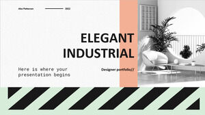 Elegant Industrial Designer Portfolio