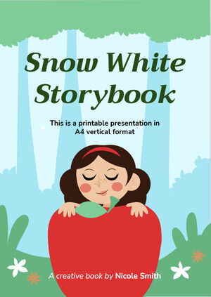livro de historias branca de neve