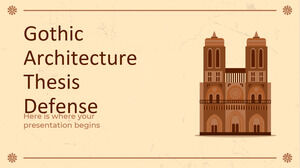 Difesa della tesi di architettura gotica