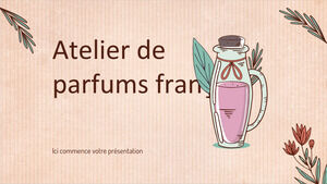 フランスの香水ワークショップ