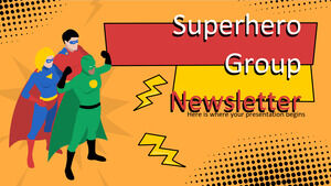 Newsletter del gruppo di supereroi