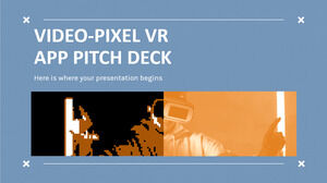 Video-Pixel VR 應用宣傳材料