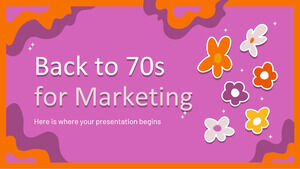 Volver a los 70 para el marketing