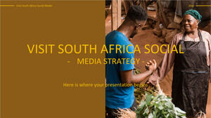 Посетите стратегию социальных сетей Южной Африки