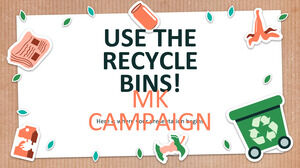 ¡Usa las papeleras de reciclaje! Campaña MK