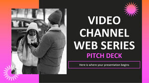 Pitch Deck z serii kanałów wideo