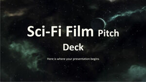Pitch Deck de cortometraje de ciencia ficción