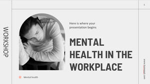 Workshop „Psychische Gesundheit am Arbeitsplatz“.