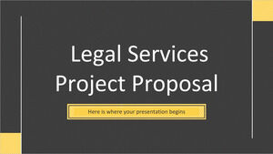 Proposition de projet de services juridiques