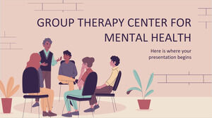 Pusat Terapi Kelompok untuk Kesehatan Mental