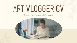 Currículo do Art Vlogger