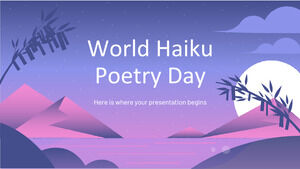 Ziua Mondială a Poeziei Haiku