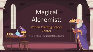 Alchimistul magic: Centrul școlar de meșteșuguri de poțiuni