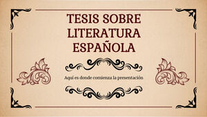 Tese de Literatura Espanhola