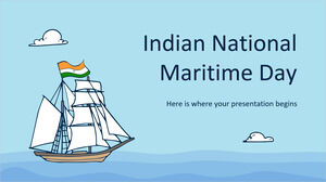 Indian National Maritime Day