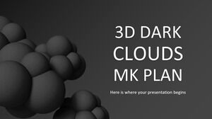 3D Темные облака МК План