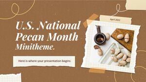 U.S. National Pecan Month Minitheme