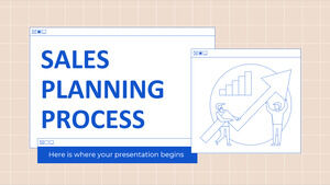 Processo de planejamento de vendas