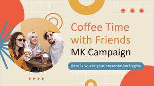 与朋友一起喝咖啡的时间 MK 活动