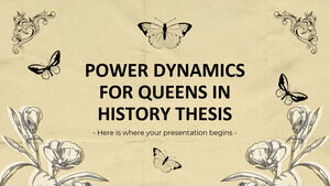 Dinámica de poder para reinas en la tesis de la historia