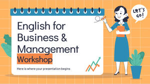 English for Business and Management Workshop