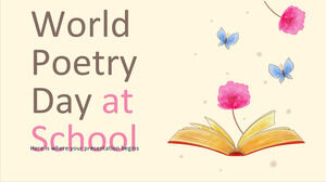 Giornata mondiale della poesia a scuola