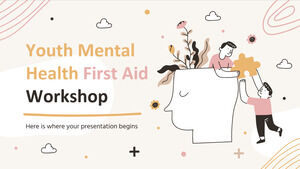 Workshop di pronto soccorso per la salute mentale dei giovani