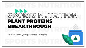 스포츠 영양: 식물성 단백질의 돌파구