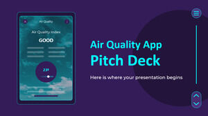 Aplikacja Air Quality Pitch Deck