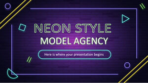 Neon Style Model Agency
