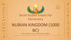 小学 - 五年级社会研究科目：努比亚王国（公元前 1000 年）