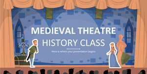 Cours d'histoire du théâtre médiéval