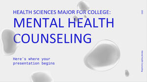 Specializare în Științe ale Sănătății pentru facultate: Consiliere în domeniul sănătății mintale