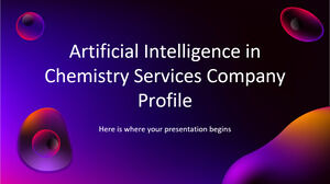 Unternehmensprofil für künstliche Intelligenz im Bereich Chemiedienstleistungen