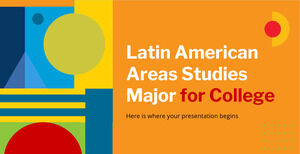Hauptfach Lateinamerikanische Regionalstudien für das College