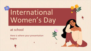학교에서의 세계 여성의 날