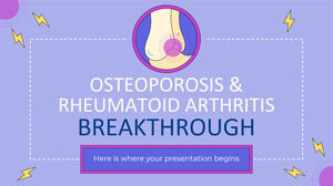 Прорыв в лечении остеопороза и ревматоидного артрита