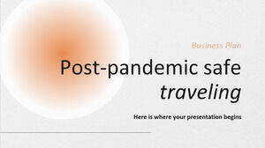 Biznesplan bezpiecznego podróżowania po pandemii