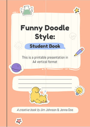 Komik Doodle Stili: Öğrenci Kitabı
