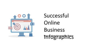 Infografice de afaceri online de succes