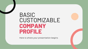 Basic Customizable Company Profile