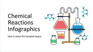 Инфографика химических реакций
