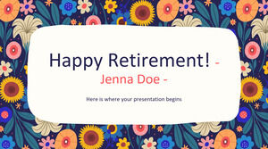 Glücklichen Ruhestand! Jenna Doe Minitheme
