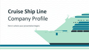 크루즈 선박 회사 프로필