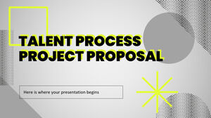 Procesul de management al talentelor Propunere de proiect