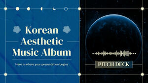Pitch Deck อัลบั้มเพลงสุนทรียศาสตร์เกาหลี