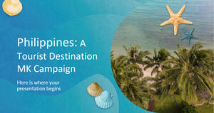 Philippines: a Tourist Destination MK Campaign